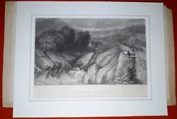 Buy Bridge Over The Llugwy Antique Art Print Holyhead Road 1840 Wales Cox Radclyffe • 18.95£