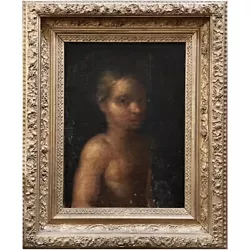 Buy Antique 18th C. Italian Chiaroscuro Figurative Painting (Oil On Canvas, Framed) • 2,173.49£