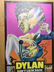 Buy 1969 Alan Aldridge Don’t Look Back Bob Dylan Signed Poster Rare Film - Hapshash  • 1,350£
