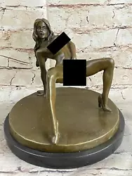Buy Sensual Collectible Marble Nude Bronze Female Sculpture Conversation Starter Art • 189.33£