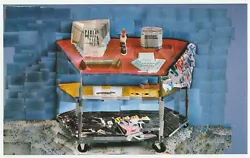 Buy Paint Trolley Los Angeles David Hockney Print In 11 X 14 Mount Ready To Frame • 18.95£