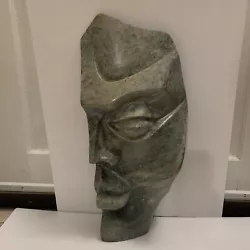 Buy Unique Marble Stone Art Half Face Profile Carved Bust Figure Sculpture 40 Lb • 1,378.12£