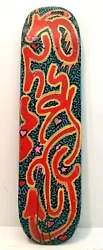 Buy Keith Haring Collaborator La2 La Ii Angel Ortiz Nyc Graffiti Legend Skateboard • 1,420.84£
