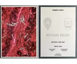 Buy VIP Oversized 2007 Damien Hirst Beyond Belief Invite - White Cube London • 71.70£