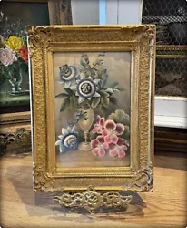 Buy Vintage Watercolour Painting ‘Still Life Of Flowers • 185£