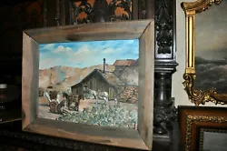 Buy Vintage  Americana Of Bodie Red Cloud Mine , By Artist Alice Dumas  • 850.49£