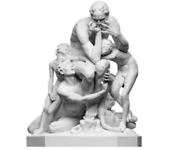 Buy Ugolino And His Son's Statue Handmade Marble Sculpture Exact Museum Replica • 151.35£