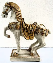 Buy Mid-Century Italian Painted Bronze Horse Figurine Sculpture Signed To Base • 158.53£