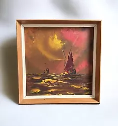 Buy Signed George Richard Deakins (1911-1981) Framed Oil Painting Seascape Maritime • 95£