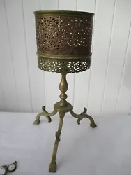 Buy For Home Statging Creation Antique Large Brazier Bronze Islamic Art 1930s • 50.53£