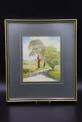 Buy Vintage Framed Watercolour  Bledington Gloucestershire  By Norman Chesworth • 17.65£