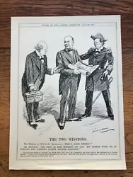 Buy 1925 Cartoon Print    The Two Winston Churchills    • 13.99£