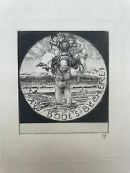 Buy Klinger, Max, BODE S LIBRARY. Cold Needle Etching 1894 • 8.58£
