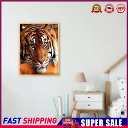 Buy Tiger Oil Paint By Numbers Kit DIY Acrylic Painting On Canvas Frameless Drawing • 12.33£