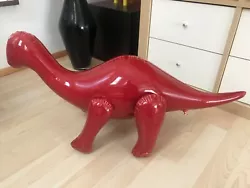Buy Brett Kern “Inflatable” Large Brontosaurus Dinosaur Red • 1,752.37£