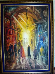 Buy Original One Of A Kind Signed Oil Painting By Artist N Razavi  • 181,552.67£