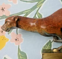 Buy Masterpiece. A Perfect Bronze Sculpture Of A Sprinting Cheetah. Big Cat. Copper  • 65.89£