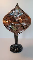 Buy  Signed Studio Art Glass Jack In The Pulpit Hand Blown Sculpture.    • 171.12£