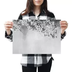 Buy A3 - Cherry Blossom Painting Art Japan Pretty Poster 42X29.7cm280gsm(bw) #43743 • 8.99£