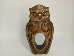 Buy Owl Statuette 6.3 , Owl Sculpture, Owl Wood Carving, Owl Gift Figurine, Wood  • 32.62£