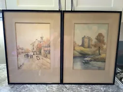 Buy Original Vintage Large Watercolour Paintings By Same Artist - Scottish Scenes • 35£