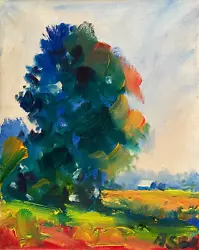 Buy Landscape Original Oil Painting Canvas Impressionist Collectable COA • 37.30£