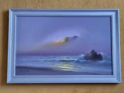 Buy An Art Original Oil On Canvas Signed Painting  ‘La Carihuela’ Framed • 10£