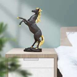 Buy Galloping Horse Figurine Decoration Desk Statue Bookshelf Sculpture Craft • 21.04£