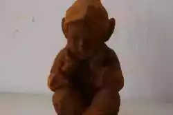 Buy Cast Iron Gnome Pixie Sculpture Figurine Figure Gift Vintage Style Garden • 123.23£