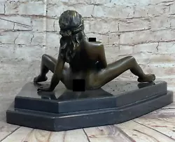 Buy Nude Erotic Sexy Attractive Women Bronze Sculpture Statue Figurine Figure Sale • 236.17£