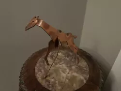 Buy Copper Sculpted  Animal -  Giraffe  - BCE Studios Figure Sculpture • 23.27£