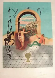 Buy SALVADOR DALI  Gateway To The New World, Original Hand-Signed Lithograph, 1980 • 3,740.60£