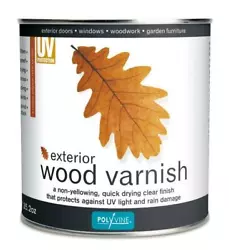Buy Polyvine Exterior Wood Varnish Dead Flat 1ltr • 23.99£