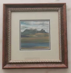Buy Original Framed Mary King Scottish Landscape Pastel Painting.  • 49.99£