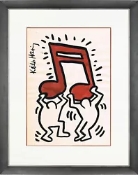 Buy Keith Haring - Great ART On Old Paper !!! • 78.75£