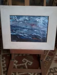 Buy Pauline Harries Mixed Media Art,winter Sea 15.5 X 12.5 Framed • 25£