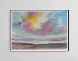 Buy Original Abstract Landscape  Painting  • 15£