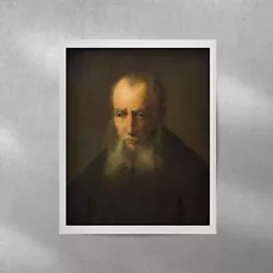 Buy REMBRANDT The Mournful Old Man 1600'S Painting Premium Print Poster 17x21  In. • 20.78£