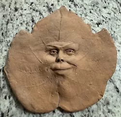 Buy Leaf Face Mythical Man Classical Art Wall Sculpture Ancient Graffiti 2003 • 48.79£