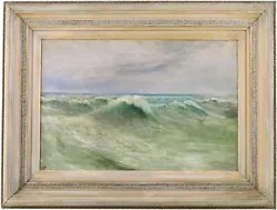 Buy Seascape Antique Marine Oil Painting By George Vicat Cole RA (1833-1893) • 0.99£