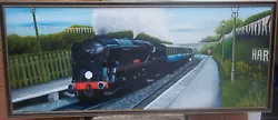 Buy   Harman's Cross Station   Original Oil Painting 171/2  X 41  • 40£