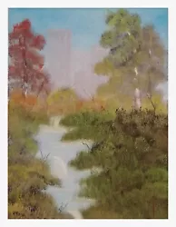 Buy Oil Painting 30x40 Cm, Flowering City Whisper By Art Bob Ross • 71.94£
