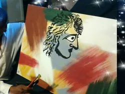 Buy  Alexander The Great Artwork A One Of A Kind  Painting Romen A1 🎥 Item • 280,222.60£
