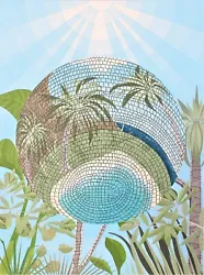 Buy New Deco - Los Llanos - Garden Mirrorball - LGE Painting By  Paul Westaway New • 440£
