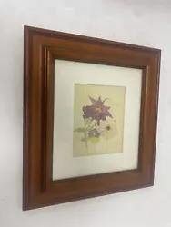 Buy Petunia Drawing Framed In Wood - I18 O230 • 5.96£