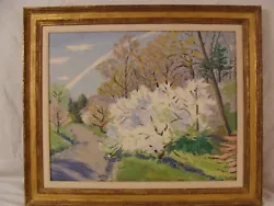 Buy Antique C R Hammond Impressionist O/C Landscape Painting • 95.09£