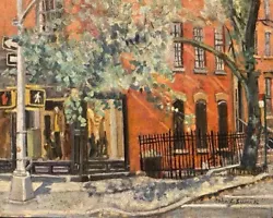 Buy Silver 2012 East Village New York City Street Scene Study Impressionist Painting • 1,500.65£