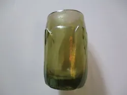 Buy 1970 Steven Zachofsky Signed Textured Crackle Iridescent Studio Art Glass Vase • 236.98£