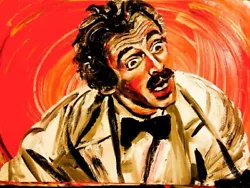 Buy Original Painting Of Andrew Sachs Manuel From Fawlty Towers By Georgina Baillie • 700£