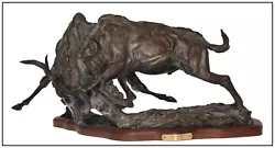 Buy Terry Duen TD Kelsey Original Bronze Sculpture Punch Line Signed Animal Artwork • 5,529.79£